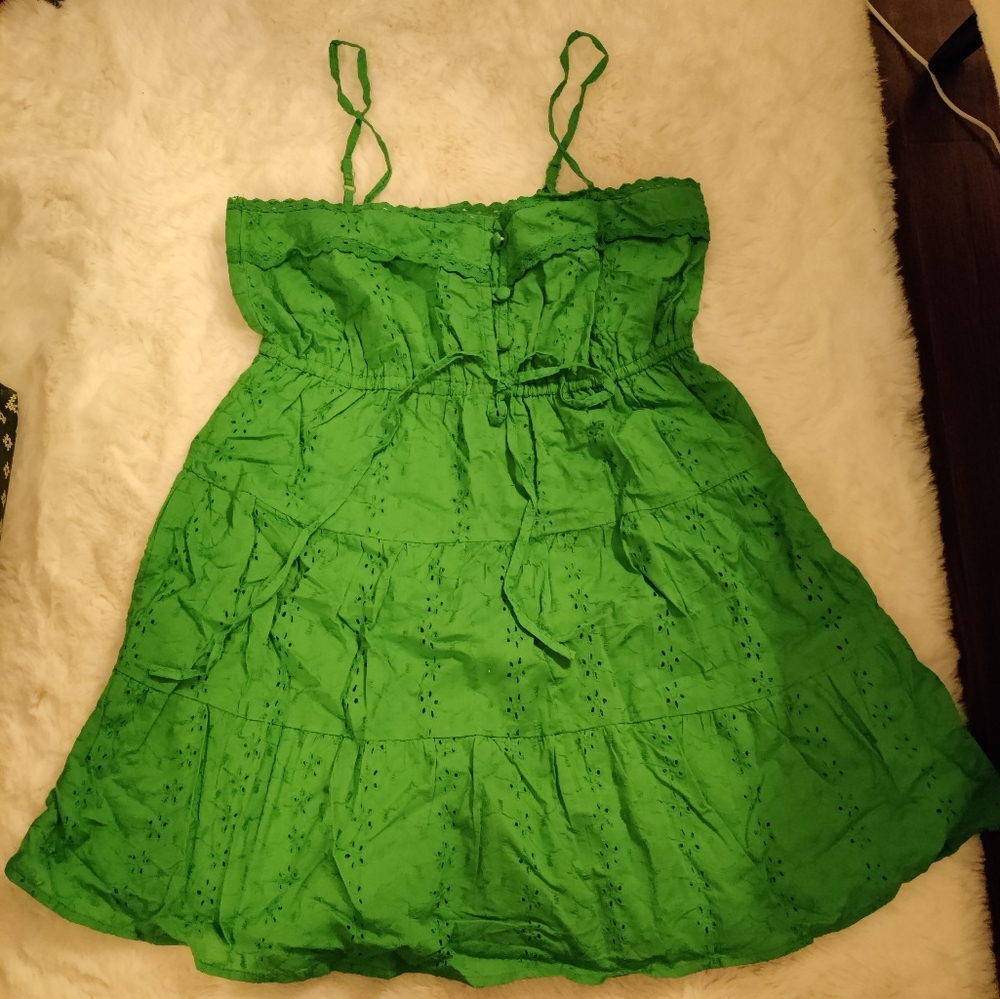 Jessica Simpson Green Dress